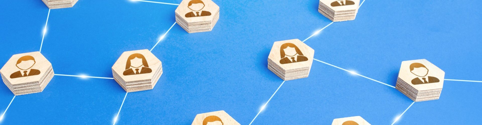 Connections between people. Communication coordination, knowledge sharing. Equal distribution of duties, high autonomy of units. Collaboration, teamwork. An effective business relationship system